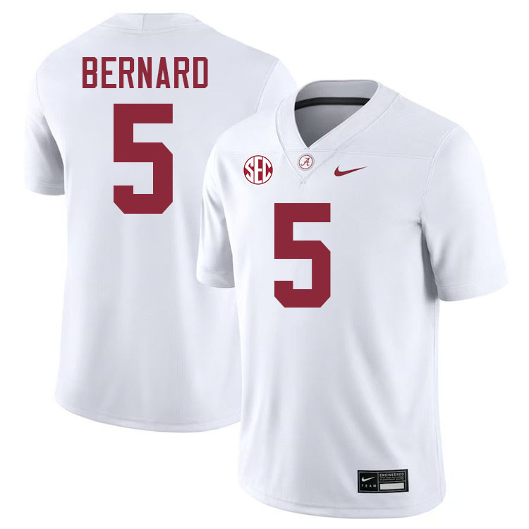 Germie Bernard Alabama Jersey,University Of Alabama Crimson Tide Football Jersey,Uniforms-White